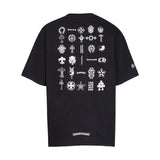 CHH Chrome Heart T Shirts T-shirt logo print cotton round neck short sleeve