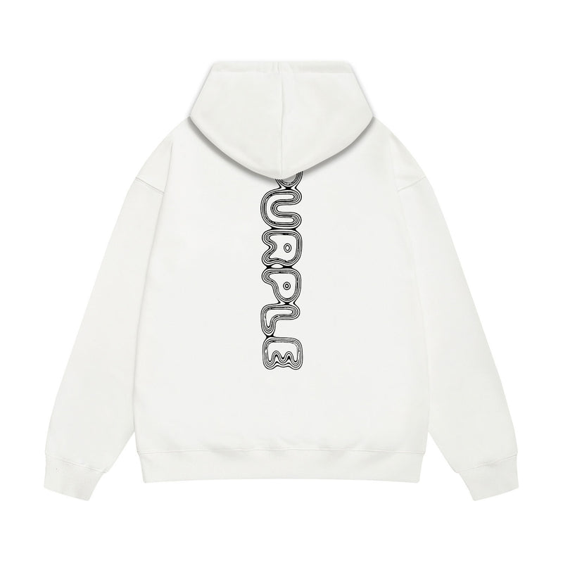 Purple Brand Hoodie Fashion Loose Hooded Sweater