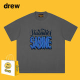Drew T Shirts Smiley Letter Printed T-shirt