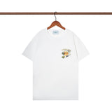 Casablanca T Shirts Crew Neck Loose Cotton Tee