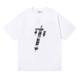 Trapstar T Shirts Trapstar Military Camouflage Print Casual Short Sleeve T-Shirt
