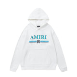 Amiri Hoodie AMI Micro Label Letter Print Pattern Hooded Sweater