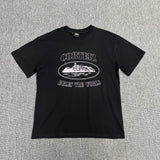 Corteiz T Shirt Short Sleeve Letter Flower