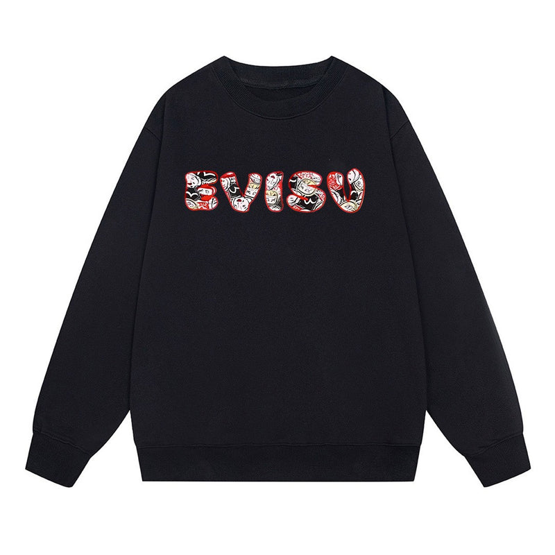 Evisu Sweatshirts Loose Unisex Sweater