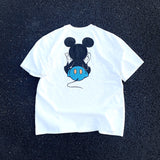 Mens Vintage T-Shirts SAINT MICHAEL CHO Mickey Print Old Vintage Wash T-Shirt