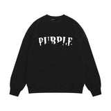 Purple Brand Sweatshirt Loose Crew Neck Sweater