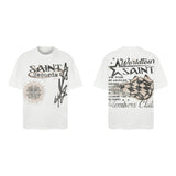 Men Vintage T-Shirts Saint Michael teT
