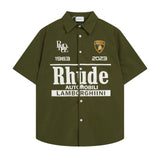 Rhude T Shirt Short Sleeve Shirt Casual Shirt