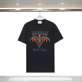 Casablanca T Shirts Fashion Loose Eagle Pattern Tee