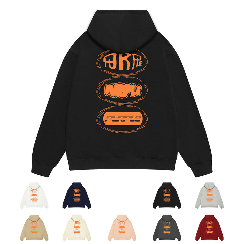 Purple Brand Hoodie Fashion Loose Hooded Sweater