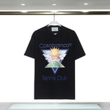 Casablanca T Shirts Fashion Casual Crew Neck Tee