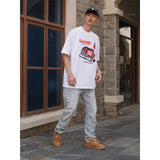 Rock Star T Shirt Gorillaz Doncamatic T-shirt Rock Band Cartoon Loose Short Sleeve