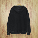 Purple Brand Distressed Hoodie Fashion Old Loose Hooded Sweater