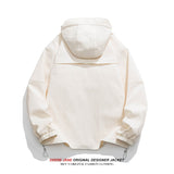 Men Jacket Hoodie Men's Spring Loose Jacket Coat