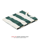 Men's T-shirt Summer Stripes Short-Sleeved T-shirt Men's Loose Couple