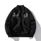 Men Vintage Jackets Baseball Suit Flight Suit Embroidered Jacket Top