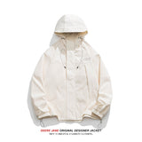 Men Jacket Hoodie Men's Spring Loose Jacket Coat