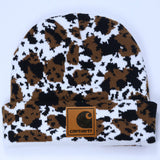 Carhartt Hat Vintage Fashion Cow Knitted Hat