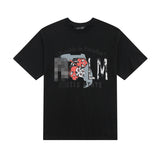 Palm Angels T Shirts Skull Letter Print Short Sleeve T-Shirt