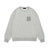 Purple Brand Sweatshirt Loose Crew Neck Sweater