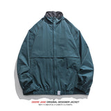 Men Jacket Spring Solid Color Coat Men Loose All-Matching Jacket