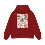 Purple Brand Hoodie Fashion Loose Hooded Sweater