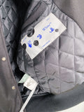 Off White Jacket Autumn/Winter OW Embroidered Hot Diamond Jacket Baseball Uniform
