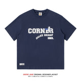Men's T-Shirts Summer Short-Sleeved T-shirt Men's American Style Loose Versatile Casual