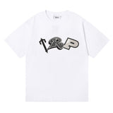 Trapstar T Shirts Trapstar Letter Print Loose Casual Short Sleeve T-Shirt