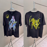Men Vintage T-Shirts "Seint Seiya" Saint Michael Tee