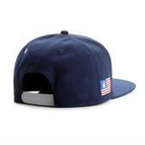 Trendy flat brimmed hat letterstonedembroider sunshade
