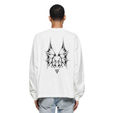 Purple Brand Long Sleeve T-Shirt Fashion Loose Long Sleeve Top