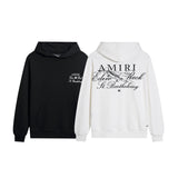 Amiri Hoodie AMI letter logo print hooded sweater