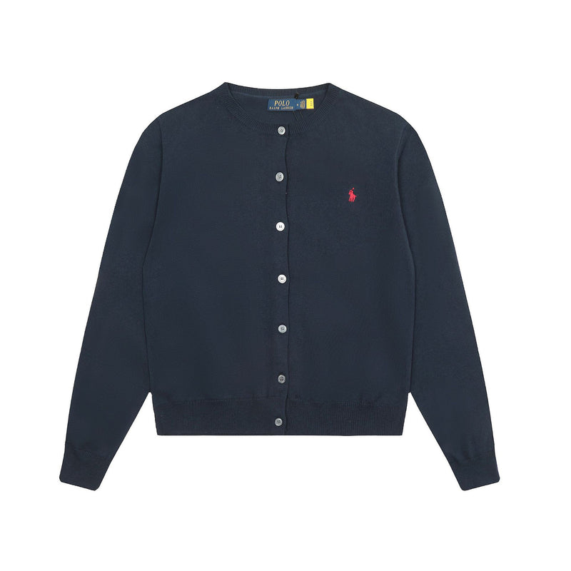 Ralph Lauren Knitted sweaters ceiling level ruff pony standard knitted cardigan sweater