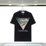 Casablanca T Shirts Rainbow Gate Alphabet