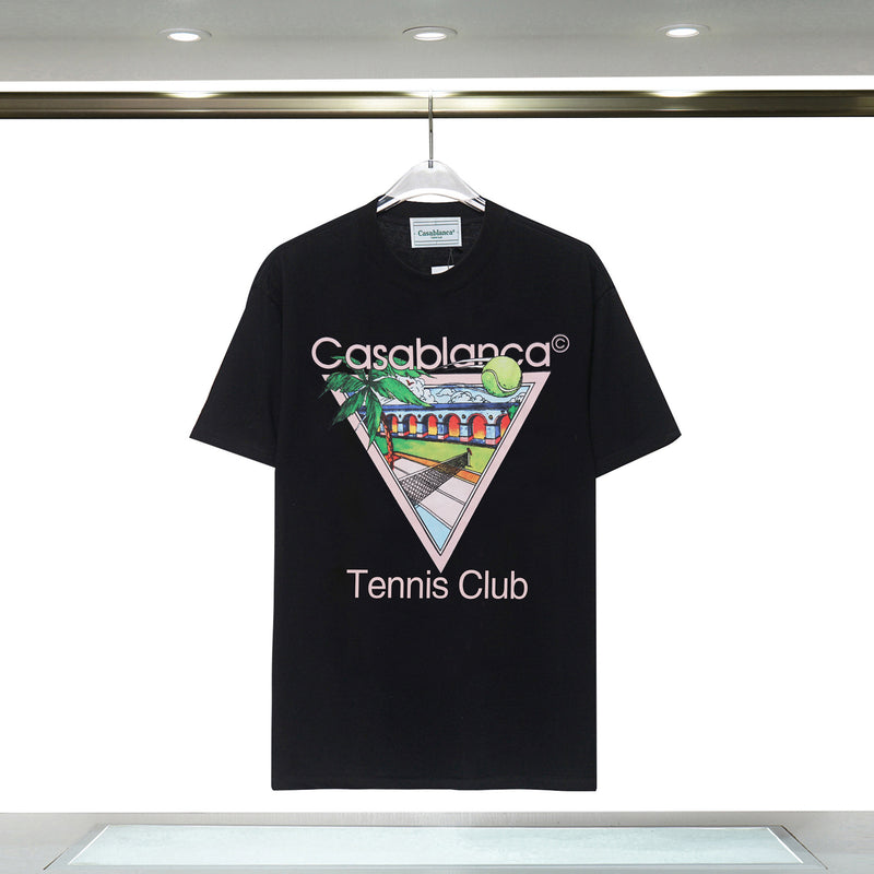 Casablanca T Shirts Rainbow Gate Alphabet