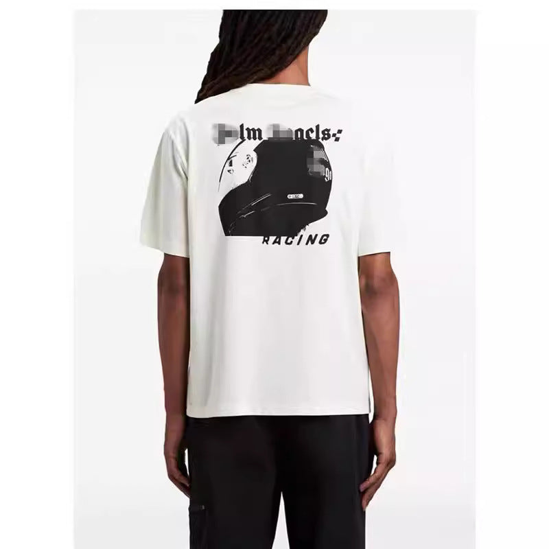 Palm Angels T Shirts Tour Rally Joint Short Sleeve T-Shirt