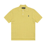 Ralph Lauren Knitted sweaters Ralph Lauren Knitted Short Sleeved Shirt POLO Lapel Knitted Short Sleeve Small Twist Lapel T-Shirt