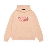 Purple Brand Hoodie Fashion Loose Hooded Sweater