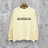 Purple Brand Long Sleeve T-Shirt Fashion Loose Long Sleeve Top