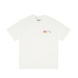 Gallery Dept T Shitrs Vintage Color Print plus Size Short Sleeve