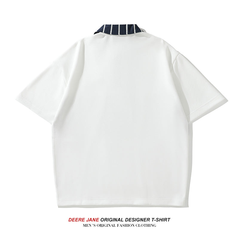 Men's T-Shirts Short-Sleeved T-shirt Men's Summer Versatile Casual