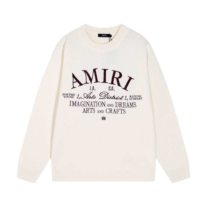 Amiri Sweater Fashion Loose Sweater