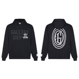 Gallery Dept Hoodie Alphabet Slogan Pattern Printed Hooded Sweater