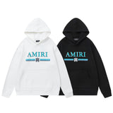 Amiri Hoodie AMI Micro Label Letter Print Pattern Hooded Sweater