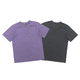 C.e t shirts washed batik round neck pullover men's and women's short sleeves