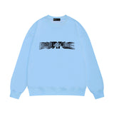 Purple Brand Sweatshirt Loose Crew Neck Sweater
