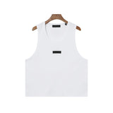 Fog Essentials tank spring summer FOG letter crew neck vest