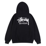Stussy Hoodie Fashion Fleece Hooded Sweater