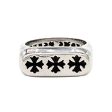 Chrome Heart Ring Cross Glossy